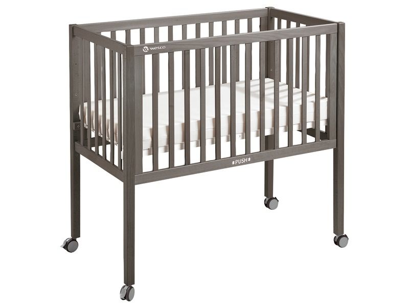 BETT MIT GITTERSTÄBEN BASIC H: 108 cm