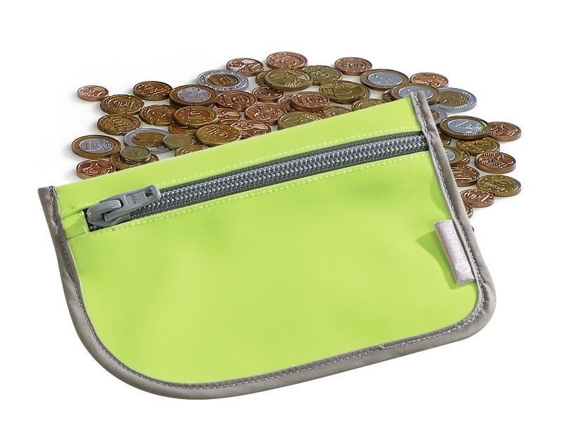 PURSE WITH COINS