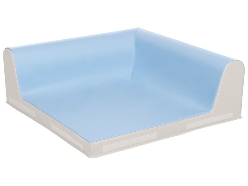 QUADRATISCHER BABYSITZ MIT RÜCKENLEHNEN