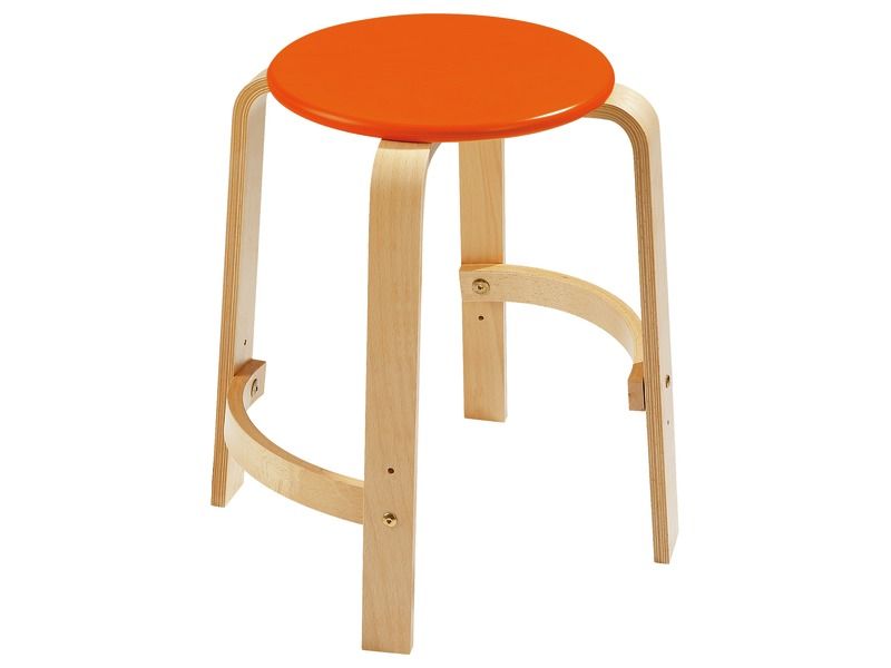Quad STOOL with footrest