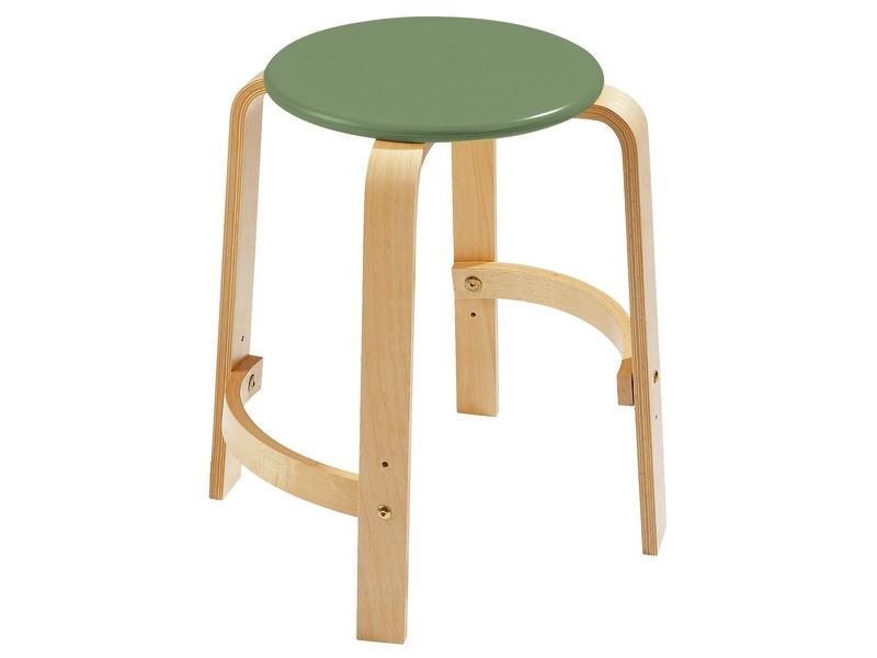 TABOURET Quad avec repose-pieds