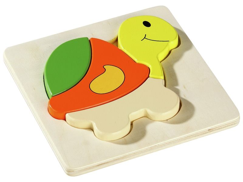 TEXTURED LIFT-OUT PUZZLE Tortoise