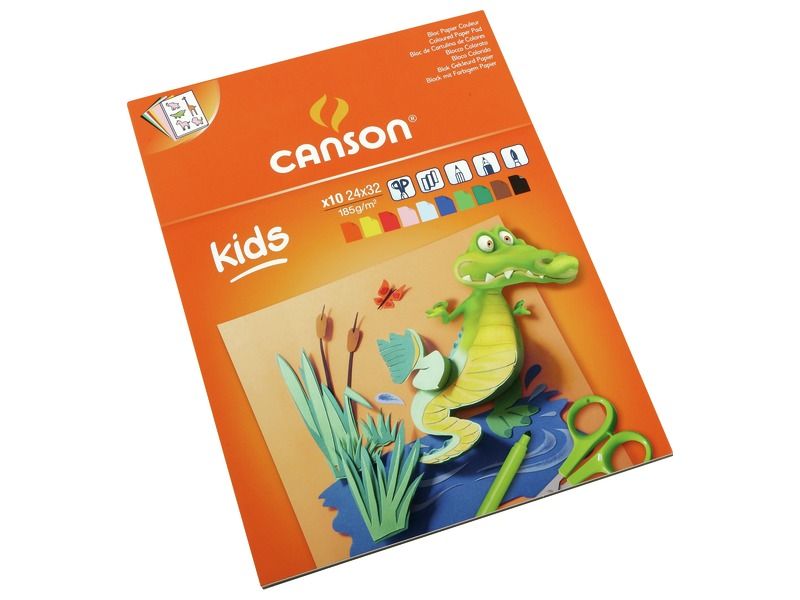 CANSON PACK OF COLOURED PAPER