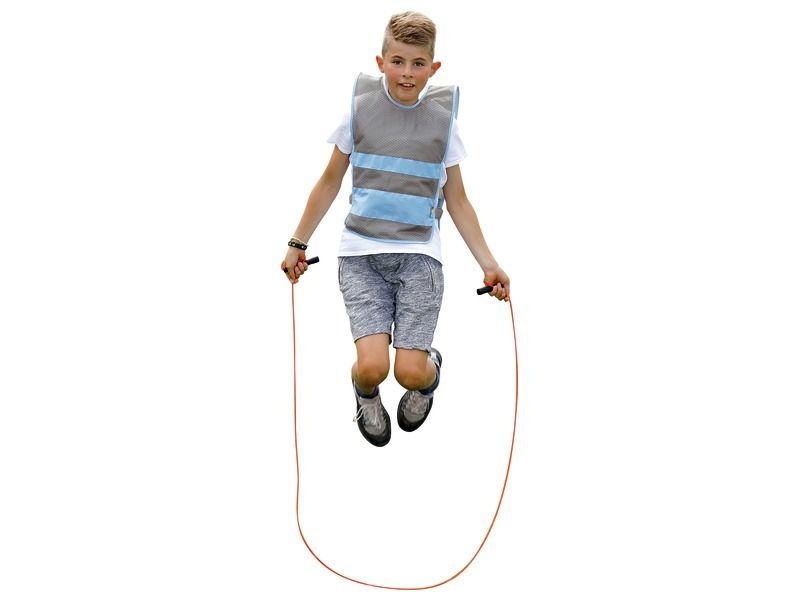 SKIPPING ROPE with plastic handles with plastic handles