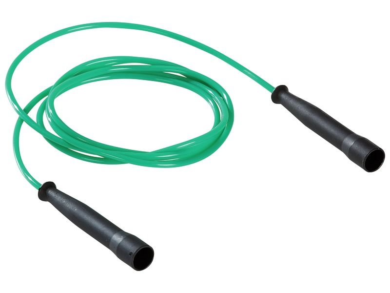 SKIPPING ROPE with plastic handles with plastic handles