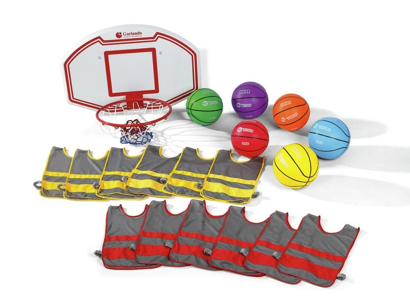 SET Einführung in das Basketball-Spiel mit Korb