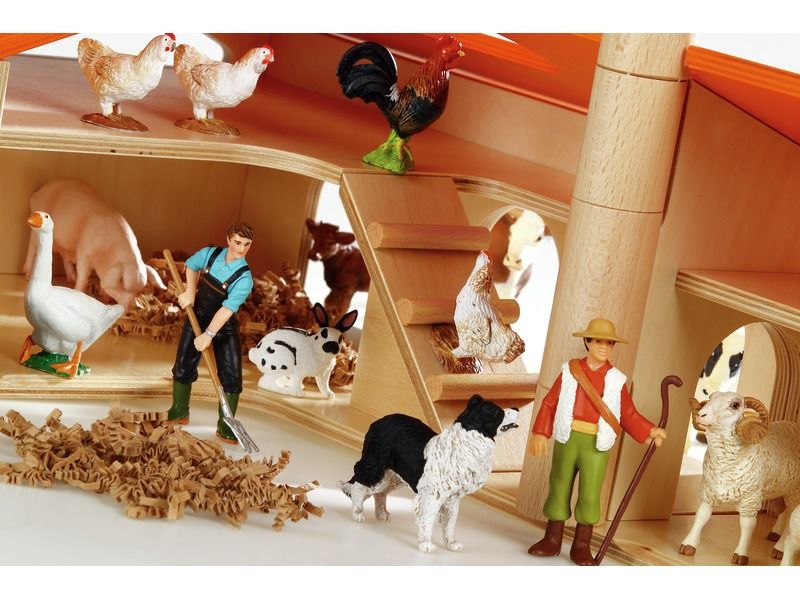 MAXI PACK Large farm + 21 figurines