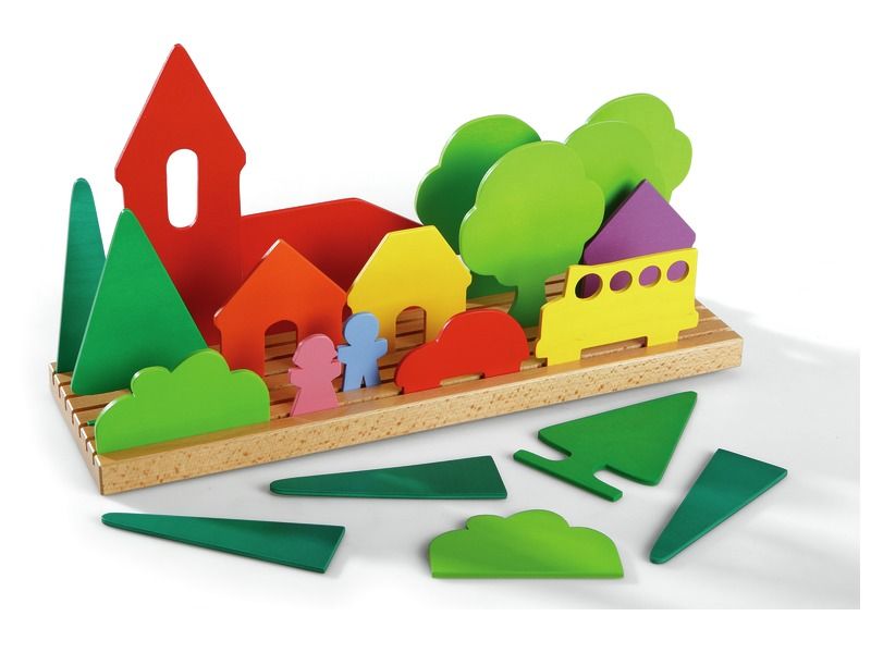 3D PUZZLE Countryside
