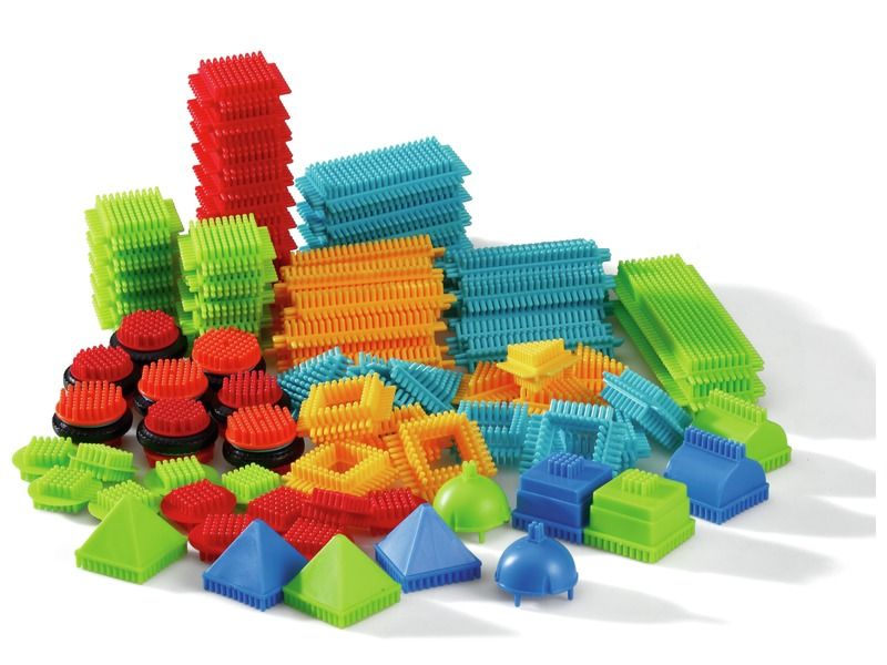 BOUWPAKKET Bristle Blocks Set van 112 bouwstenen
