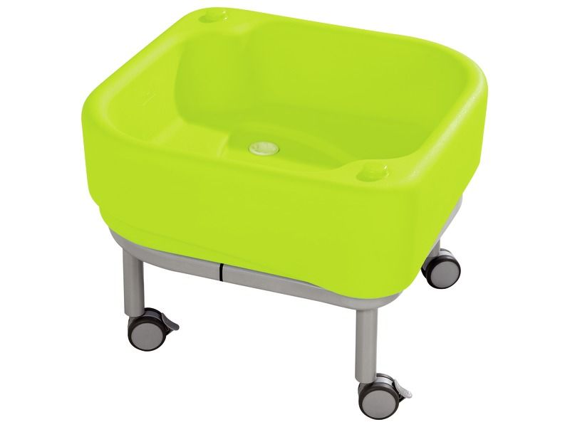 SMALL ACTIVITY TABLE ON WHEELS Total height 52 cm