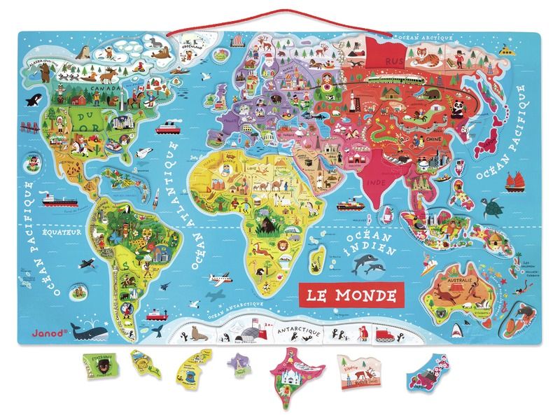 MAGNETIC PUZZLE The World