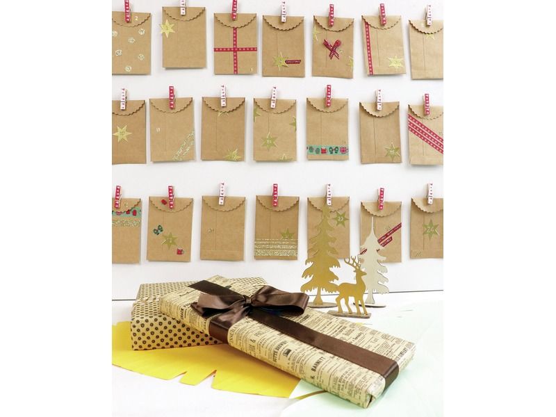 KRAFT POUCHES TO DECORATE