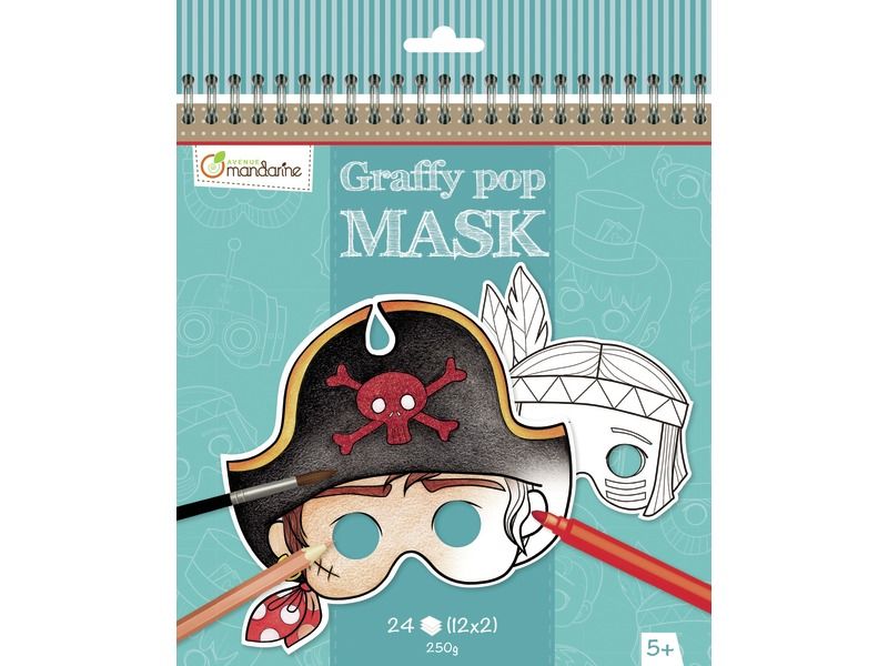 BOOK OF MASKS TO DECORATE Adventurers