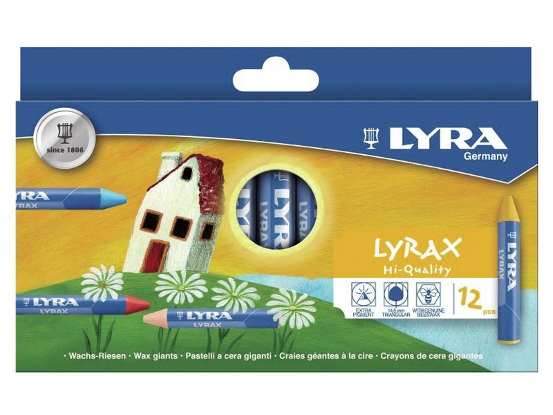 Lyrax WAX CRAYONS