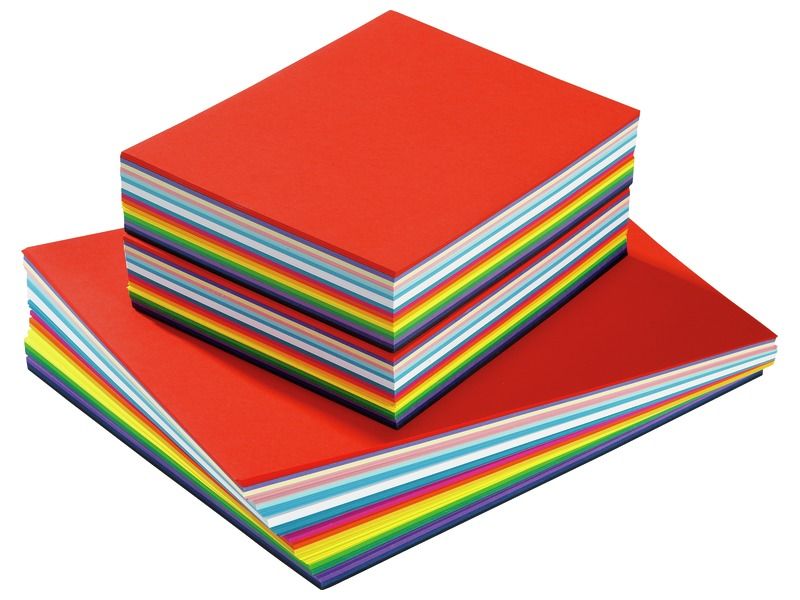 COLOURED PAPER SHEETS 125 g.
