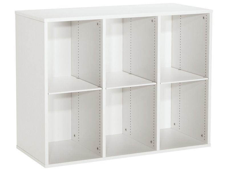 MELAMINE CABINET H: 81 cm - L: 105 cm 3 shelves