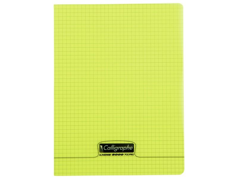 POLYPRO EXERCISEBOOKS 17 x 22cm - 96 pages - 90g 5 x 5mm (small square...