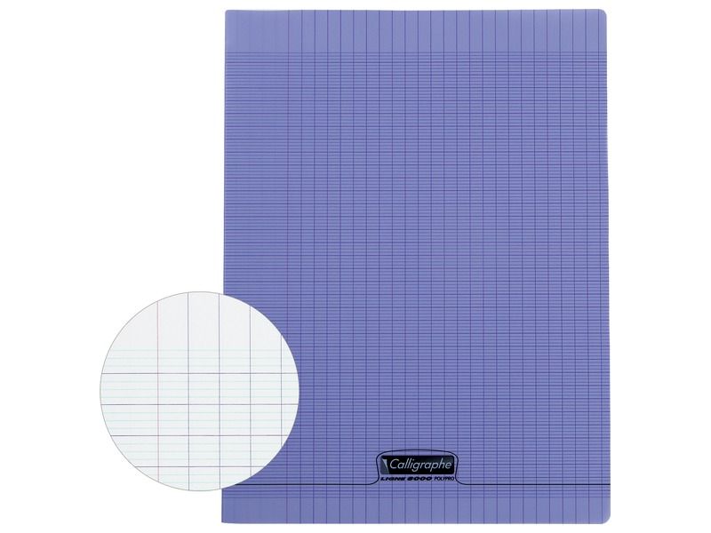 CAHIER POLYPRO 24x32 cm - 48 pages