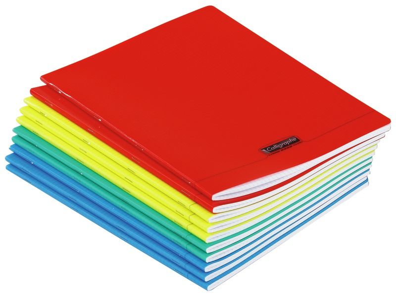 POLYPRO EXERCISE BOOKS 24 x 32cm - 96 pages - 90 GSM 5 x 5mm (small squares)
