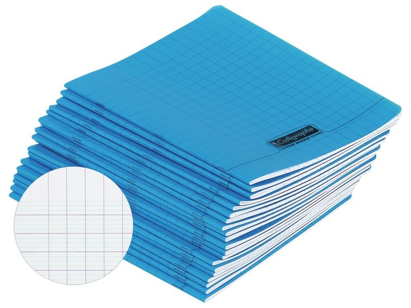 POLYPROPYLENE LEARNING EXERCISEBOOK 17 x 22cm - 90g - 32 pages Ruled paper 2.5mm