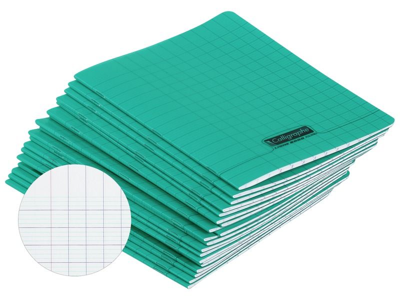POLYPROPYLENE LEARNING EXERCISEBOOK 17 x 22cm - 90g - 32 pages Ruled p...