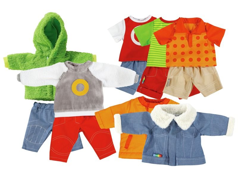 BOY DOLL WARDROBE MAXI PACK