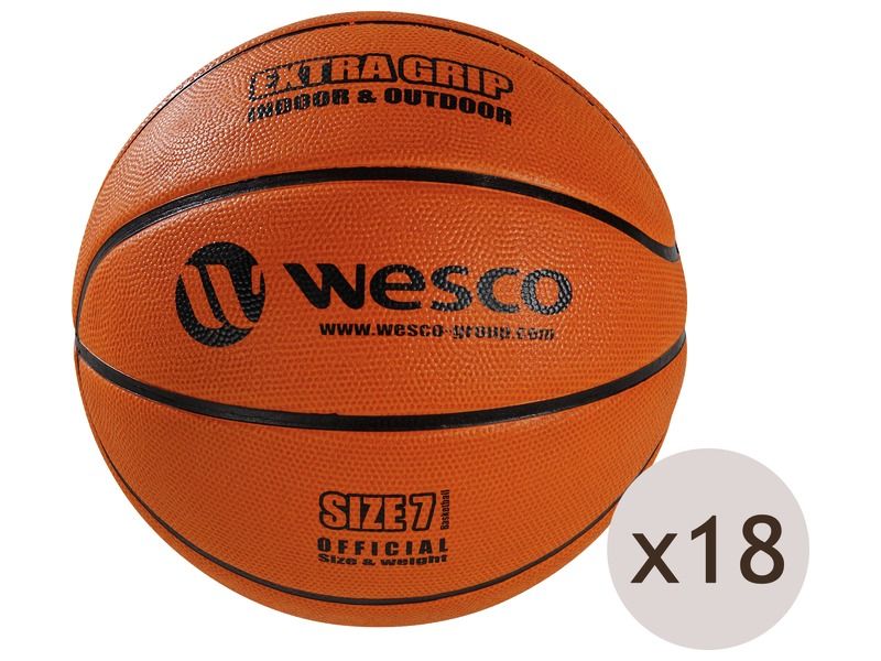 MAXI PACK BASKETBALL BALL Extra Grip Indoor - Outdoor Size 7