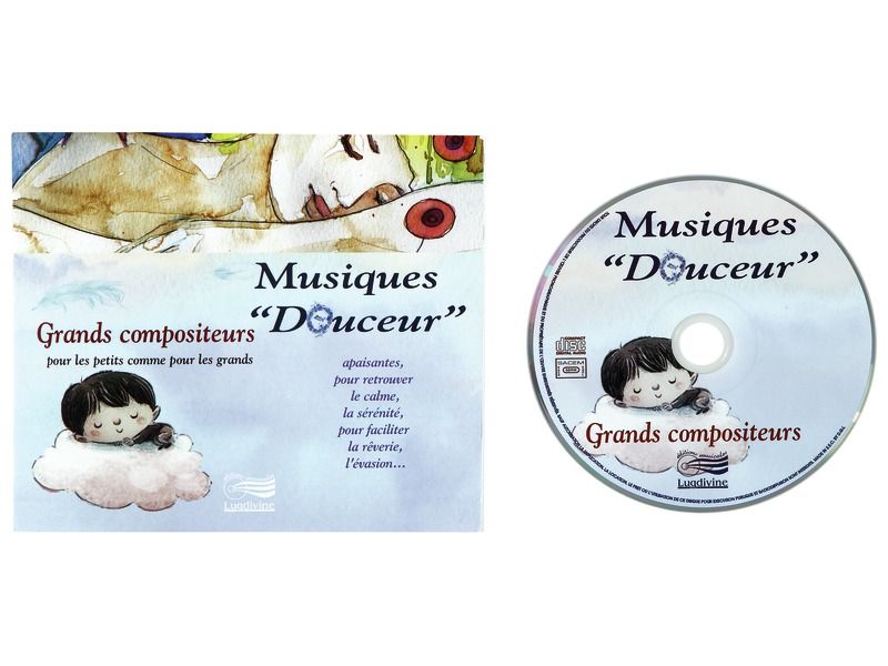 LIVRE CD MUSIQUES DOUCEUR Les grands compositeurs