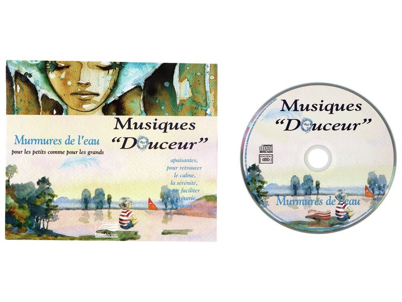 LIBRO CD MUSICA DOLCE “Les Murmures de l'eau”