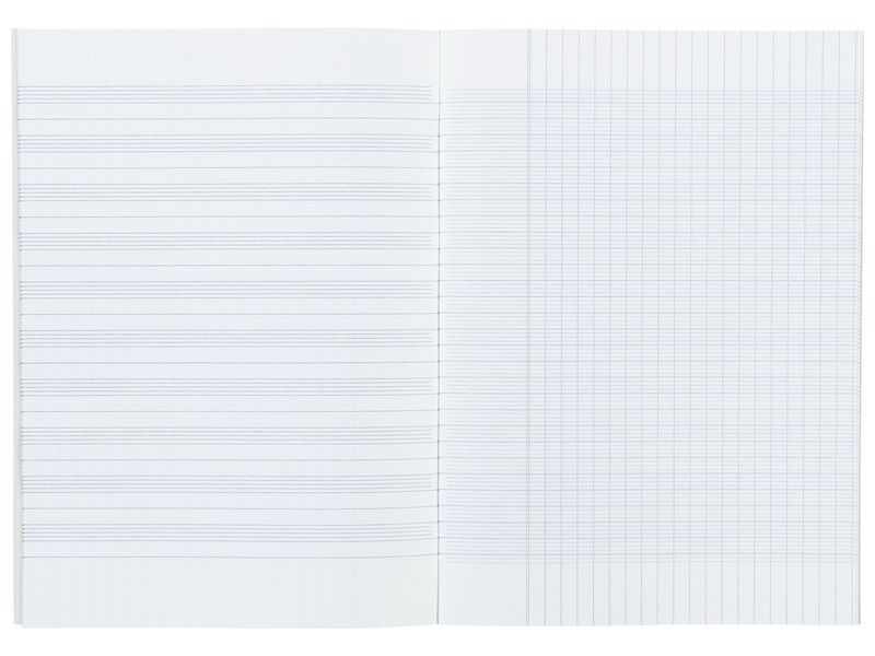 CAHIER DE MUSIQUE ET DE CHANT 21x29,7 cm - 48 pages