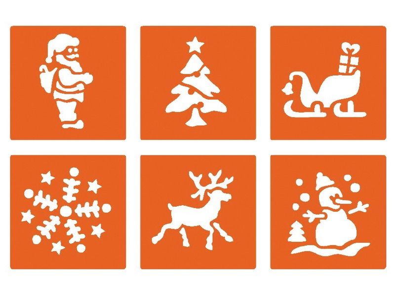 SJABLONEN Kerst