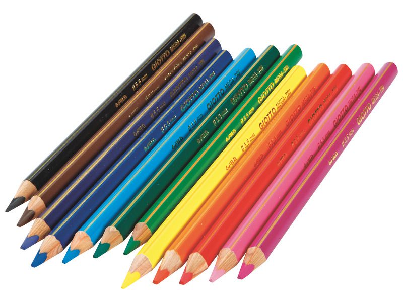 maxi crayons de couleur ergonomiques mega tri coloriage feuille bouleau