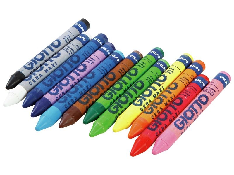 Giotto Be-bè Wax Crayons - Stikets
