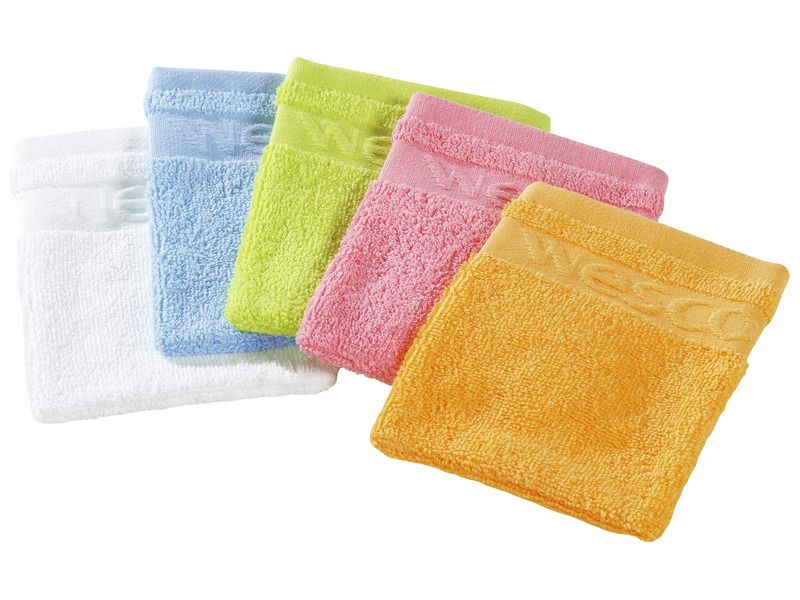 MAXI PACK Children's face cloth mitts