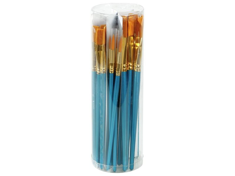 SYNTHETIC FIBRE BRUSHES AND PAINTBRUSHES