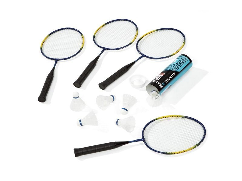 Mini racket BADMINTON KIT for 4 children
