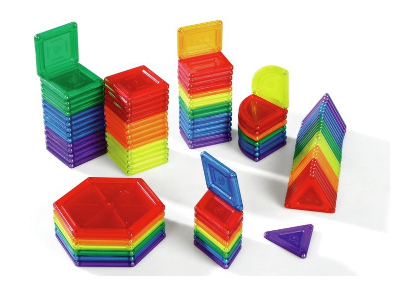 Clixo Rainbow Jeu de Construction Magnétique pour Enfants à partir