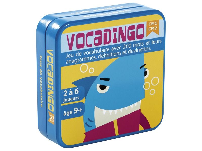 CARD GAME VOCADINGO Ages 9-10