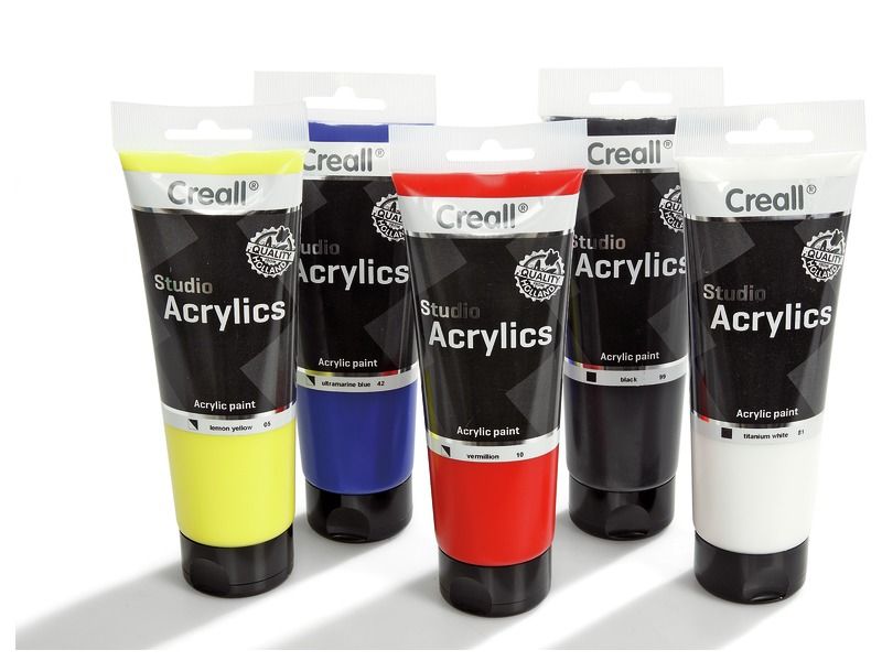Peinture acrylique métallique - tube de 250ml - Creall Studio acryl