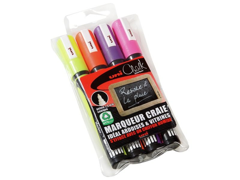 Tapered Tip CHALK MARKERS Fun colours