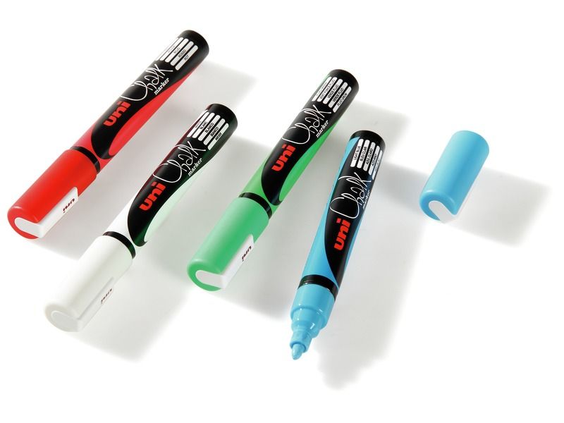 Tapered Tip CHALK MARKERS Traditional colours