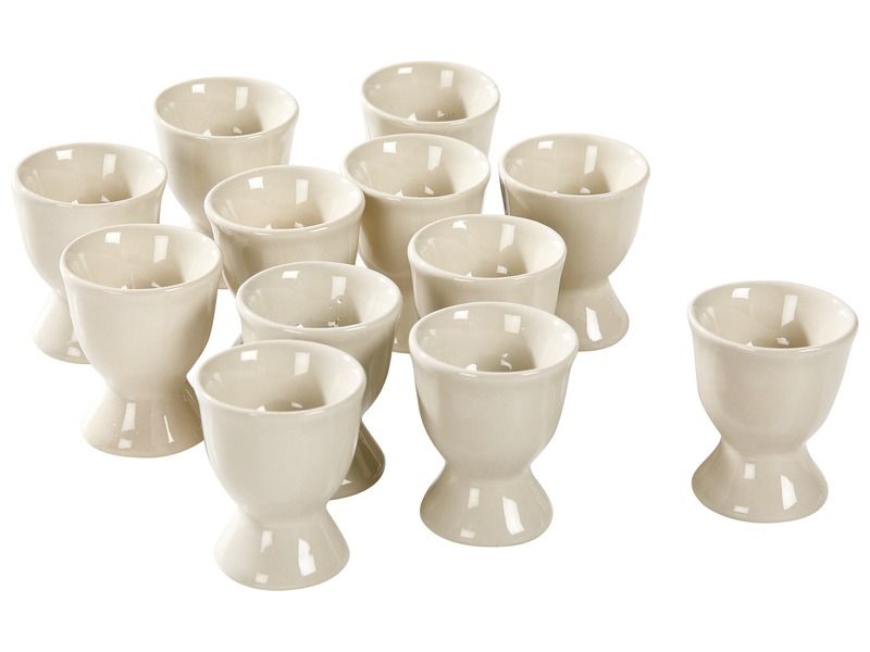 PORCELAIN EGG CUPS TO DECORATE