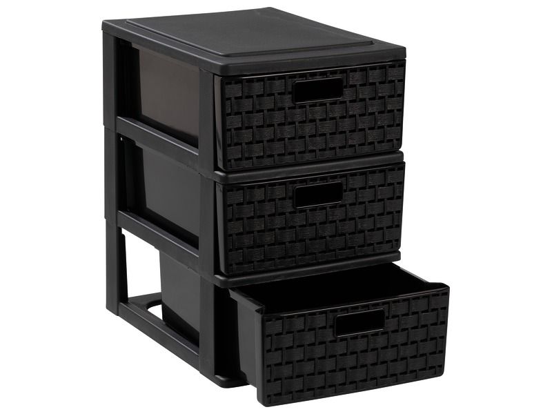 TOWER STORAGE UNIT 3 x 2 litre capacity drawers