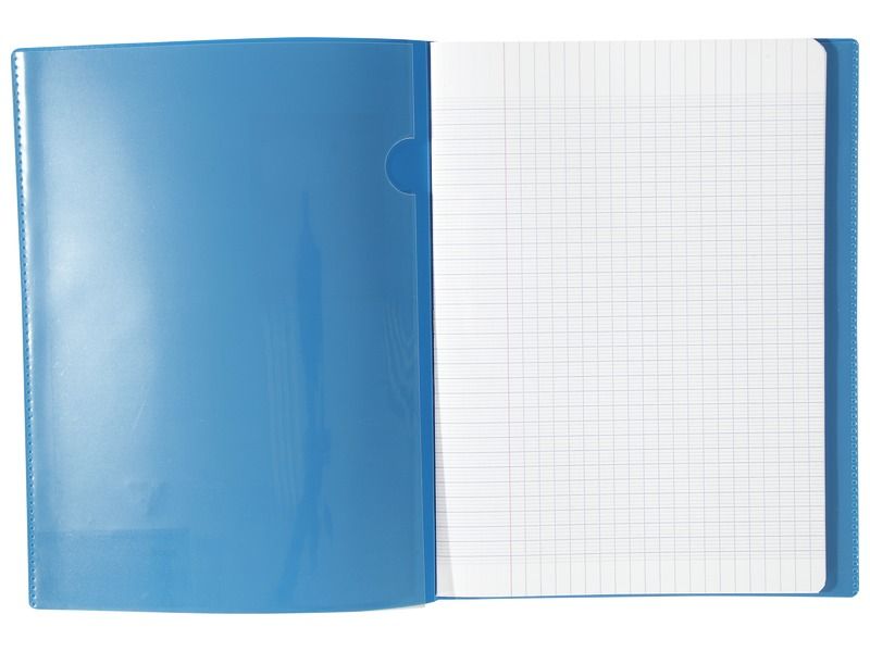 HEFT Koverbook Undurchsichtig 21x29,7 cm - 96 Seiten Große Quadrate