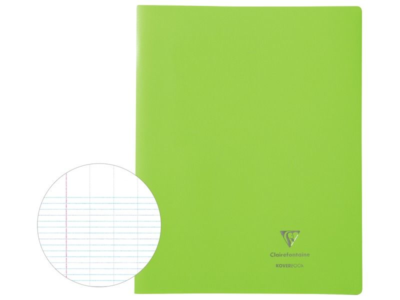 CLAIREFONTAINE - Cahier piqûre KOVERBOOK - 24 x 32 - 96 pages