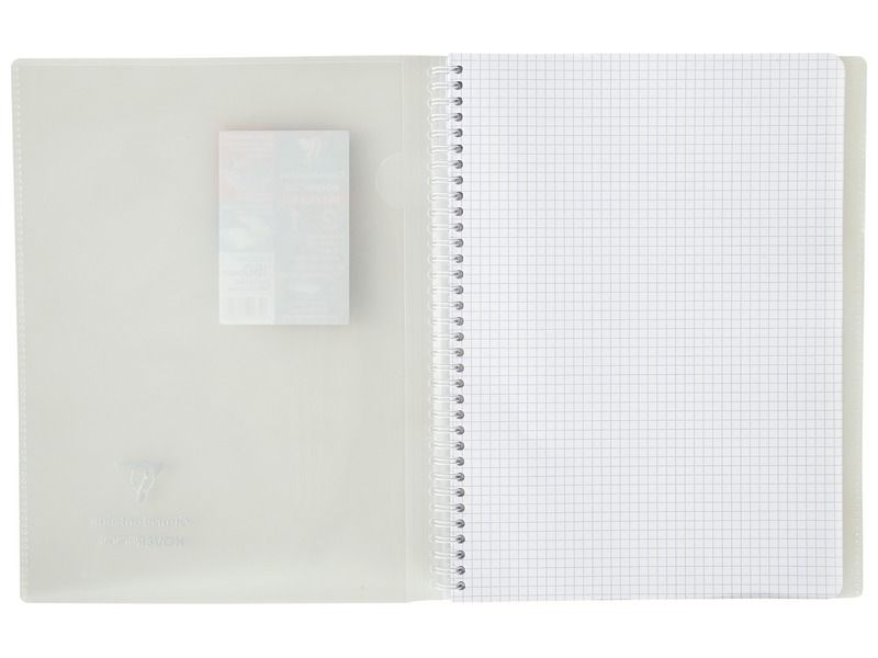 CAHIER À SPIRALES Koverbook 21x29,7 cm - 160 pages 5x5 cm (petits carreaux)