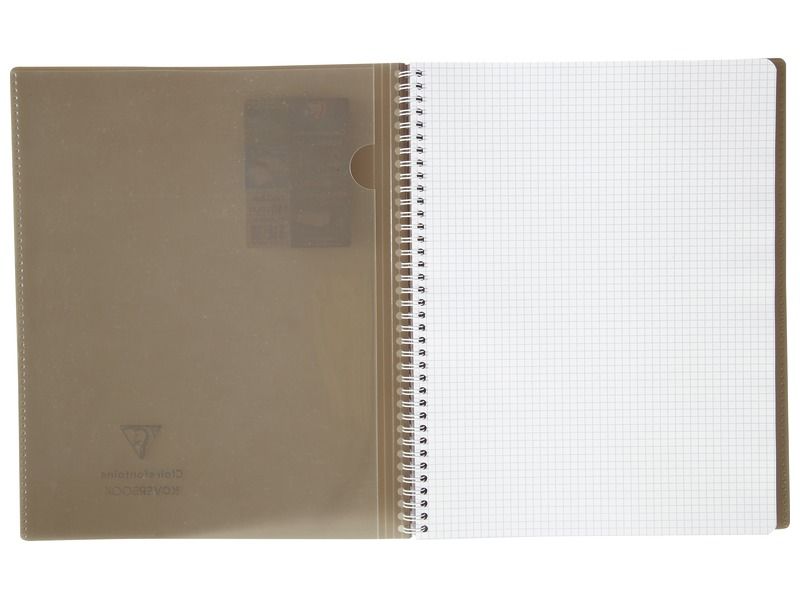 CAHIER À RELIURE Koverbook 24x32 cm - 160 pages petits carreaux