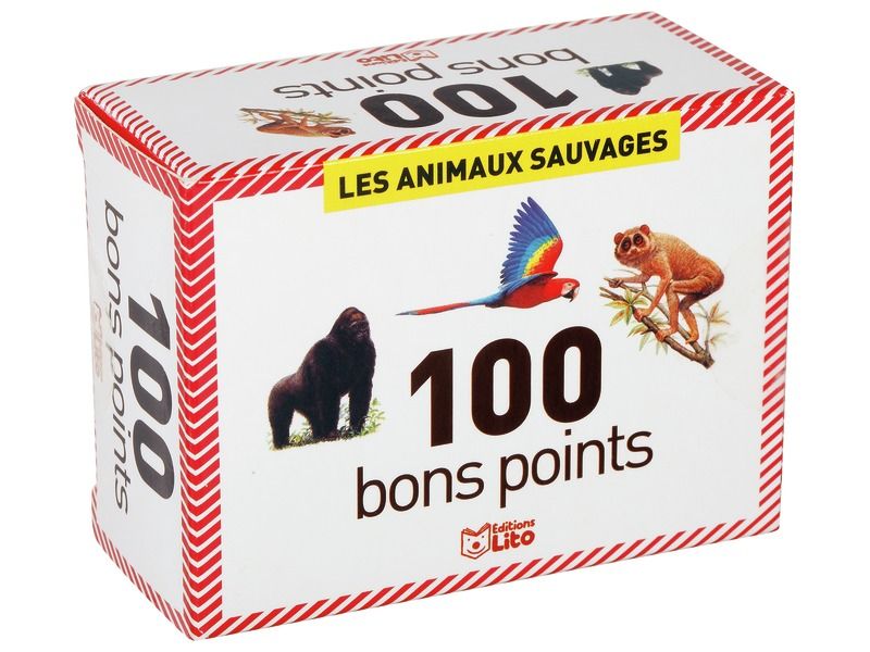 100 BONS POINTS Animaux sauvages