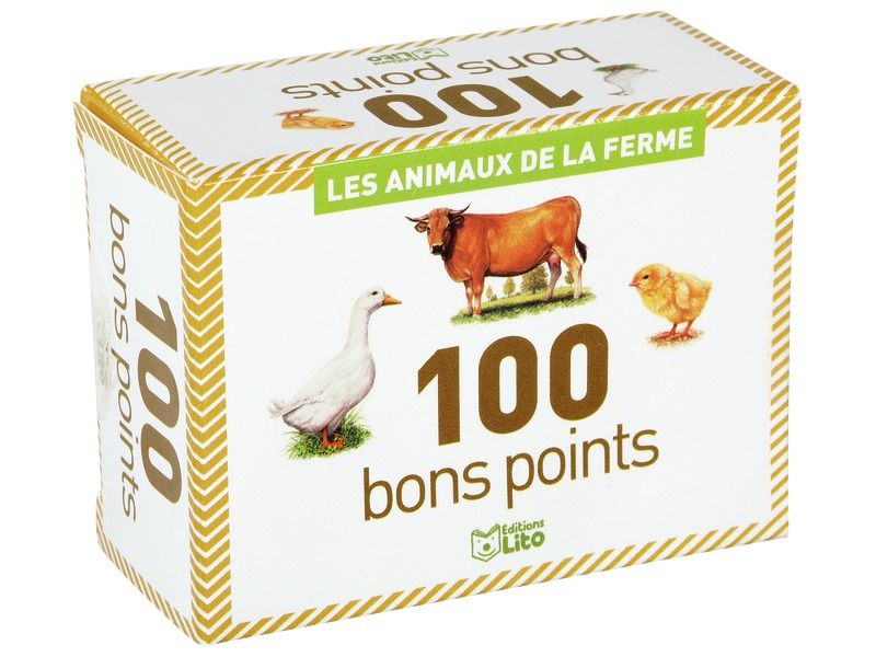 100 BONS POINTS Farm animals