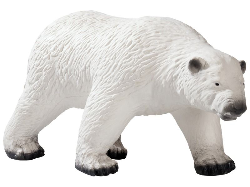  FIGURINA MORBIDA GIGANTE Orso polare